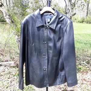 Charter Club Leather Jacket